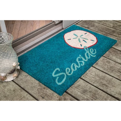 1'4" X 2'4" Seaside Indoor/Outdoor Coir Doormat Blue - Entryways 2 1'4" X 2'4" Seaside Indoor/Outdoor Coir Doormat Blue - Entryways - Image 2