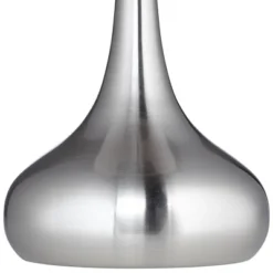 360 Lighting Modern Table Lamp 24.5" High Brushed Steel Droplet White Cylinder Shade For Living Room Family Bedroom Bedside Nightstand 9 360 Lighting Modern Table Lamp 24.5" High Brushed Steel Droplet White Cylinder Shade For Living Room Family Bedroom Bedside Nightstand -Safavieh Outlet Store GUEST 9f8e7783 4741 415b 9620 e322fb0e940b
