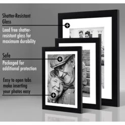 Americanflat Picture Frame Set Of 7 Pieces With Tempered Shatter-resistant Glass - Available In A Variety Of Sizes And Styles -Safavieh Outlet Store GUEST a05c863b cdf5 4cfc b232 492465046971