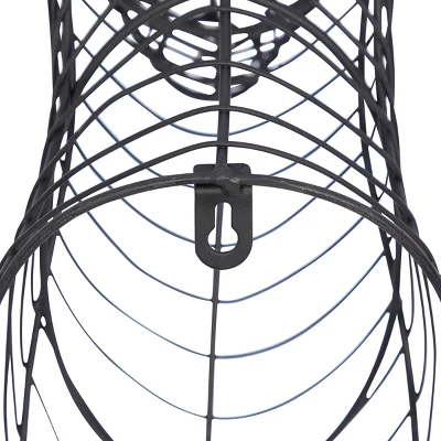 Metal Deer Head Wall Decor Black - Olivia & May 3 Metal Deer Head Wall Decor Black - Olivia & May - Image 3