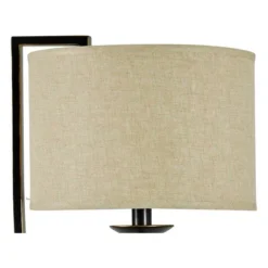Madison Table Lamp Bronze Cloud Beige - StyleCraft
