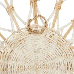 Set Of 3 Dried Plant Plate Basket Wall Decors Brown - Olivia & May -Safavieh Outlet Store GUEST a3e797b1 226a 477f a971 08fd240b0e00