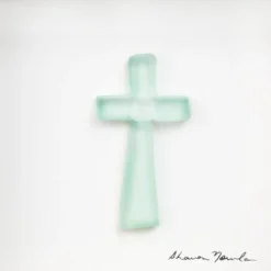DEMDACO Cross Wall Art White