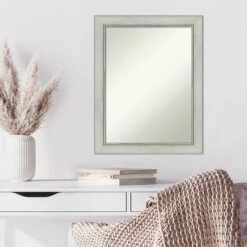 22" X 28" Non-Beveled Flair Silver Patina Wall Mirror - Amanti Art 13 22" X 28" Non-Beveled Flair Silver Patina Wall Mirror - Amanti Art -Safavieh Outlet Store GUEST a6e25621 6679 4990 8d05 c381978eaa8d