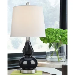 Makana Glass Table Lamp Navy - Signature Design By Ashley