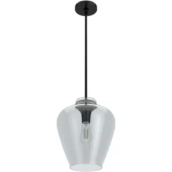 1-Light Vidria Pendant Matte Black - Hunter Fan -Safavieh Outlet Store GUEST a7c8cde1 ced4 4bce b35b 1d92e36a7178
