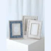 Shiraleah Off-White Eden Woven 4x6 Picture Frame