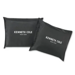 Kenneth Cole New York Chenille Pillow Cover, Chenille, Ivory/Mink Brown, 14X36