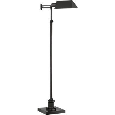Regency Hill Industrial Adjustable Swing Arm Pharmacy Floor Lamp With USB Charging Port 54" Tall Dark Bronze Living Room Reading 8 Regency Hill Industrial Adjustable Swing Arm Pharmacy Floor Lamp With USB Charging Port 54" Tall Dark Bronze Living Room Reading - Image 8