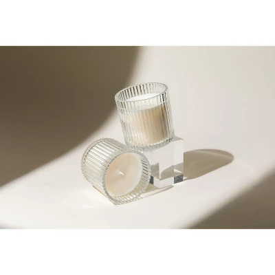 Sweet Water Decor Spa Day 11oz Ribbed Jar Candle 2 Sweet Water Decor Spa Day 11oz Ribbed Jar Candle - Image 2