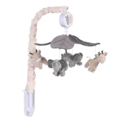 Lambs & Ivy Baby Jungle Animals Gray/Tan Musical Crib Mobile Soother Toy -Safavieh Outlet Store GUEST b33700ac d414 421c 99a2 ee5afcedb0ec