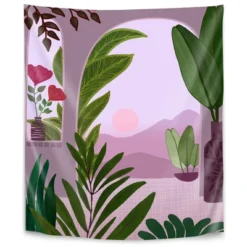 Tropical Morning By Modern Tropical Wall Tapestry 7 Tropical Morning By Modern Tropical Wall Tapestry -Safavieh Outlet Store GUEST b47503a1 e3d1 4aa1 9b31 1a91b0d89086
