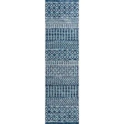 Arta Moroccan Modern Geometric Rug Area Rug - JONATHAN Y