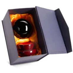 [Juvale] Juvale Small Black Obsidian Sphere, Decorative Crystal Ball With Stand For Meditation, Healing, Feng Shui, 80mm/3.1 In -Safavieh Outlet Store GUEST b8b9b069 551c 4122 bade 9c5a735714f6