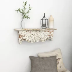 28" X 9" Rustic Fir Wood Wall Shelf - Olivia & May 28 28" X 9" Rustic Fir Wood Wall Shelf - Olivia & May -Safavieh Outlet Store GUEST bcf6aae1 1a74 4008 b65b 3b7424352442
