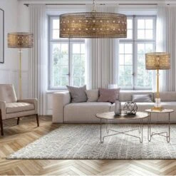 23.5" 3-Light Bryar Chandelier Brass/Crystal - River Of Goods -Safavieh Outlet Store GUEST bcf9420d dfdd 414a a94e 4eeb5e24a75e