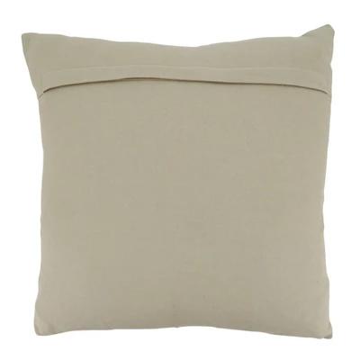 Saro Lifestyle Striped Poly Filled Throw Pillow, Blue, 20" X 20" 1 Saro Lifestyle Striped Poly Filled Throw Pillow, Blue, 20" X 20"