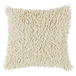 18"x18" Shag Square Throw Pillow - Rizzy Home -Safavieh Outlet Store GUEST be5276d4 f398 478e a68d dcf0bc27d733