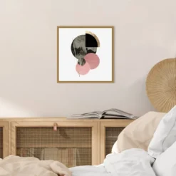 16" X 16" Spatial By Tom Reeves Framed Canvas Wall Art - Amanti Art -Safavieh Outlet Store GUEST c0259216 f21e 4eb3 ba9a 73c653aba496