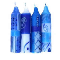 Global Crafts Hand-Painted Dinner Or Shabbat Candles, Set Of 4 -Safavieh Outlet Store GUEST c173fd2f d744 44fa 92ee 592e270c9393