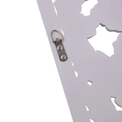 (Set Of 2) 15.5" X 31.5" Botanical Wood Carved Wall Panel White -Safavieh Outlet Store GUEST c18b01ba 236c 4ff8 b58b 6cfc90c51883