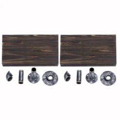 11.7" X 7.6" 2pc Industrial Pipe Wall Shelf Set - Danya B. 10 11.7" X 7.6" 2pc Industrial Pipe Wall Shelf Set - Danya B. -Safavieh Outlet Store GUEST c23fd502 ec15 402c 8448 0678dd3e97dc