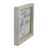 Northlight 7" Blue And White Vintage Bicycle "Life Is A Beautiful Ride" Plaid Accent Wall Decor
