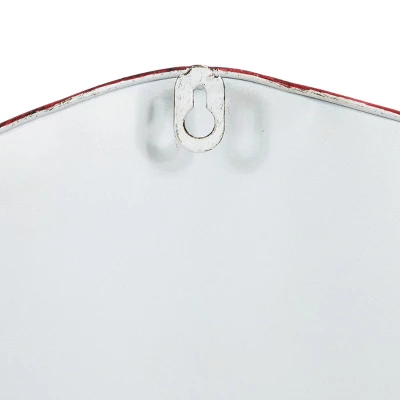 Metal American Flag Indoor Outdoor Wall Decor Red - Olivia & May 3 Metal American Flag Indoor Outdoor Wall Decor Red - Olivia & May - Image 3