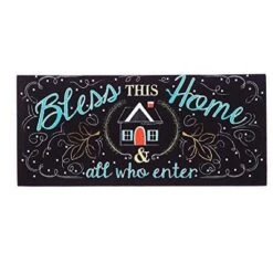 Evergreen Indoor Outdoor Doormat Bundle Set Of 5 - Frame And 4 Welcome Seasonal Inserts Halloween Christmas Thanksgiving Bless This Home -Safavieh Outlet Store GUEST c4aedcd1 19c7 4c56 b1b8 8f6ab6ea316a