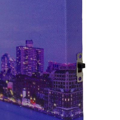 Northlight LED Lighted Famous New York City Brooklyn Bridge Canvas Wall Art 15.75" X 23.5" 5 Northlight LED Lighted Famous New York City Brooklyn Bridge Canvas Wall Art 15.75" X 23.5" - Image 5