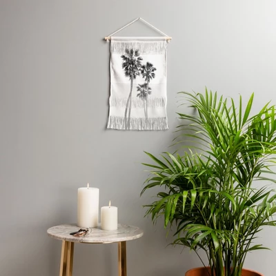 Bethany Young Photography Monochrome California Palms Fiber Wall Art - Society6 1 Bethany Young Photography Monochrome California Palms Fiber Wall Art - Society6