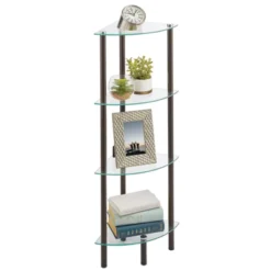 MDesign Household Floor Storage Corner Tower, 4 Tier 20 MDesign Household Floor Storage Corner Tower, 4 Tier -Safavieh Outlet Store GUEST c5d20c9c 2d77 462d ba78 18a0f3209a18