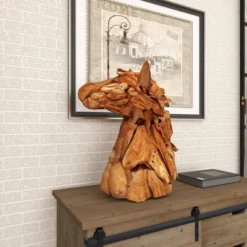 Amazing Animals Rustic Horse Head Sculpture (24") - Olivia & May -Safavieh Outlet Store GUEST c7107d2f 3c52 4586 9595 fda862460e97