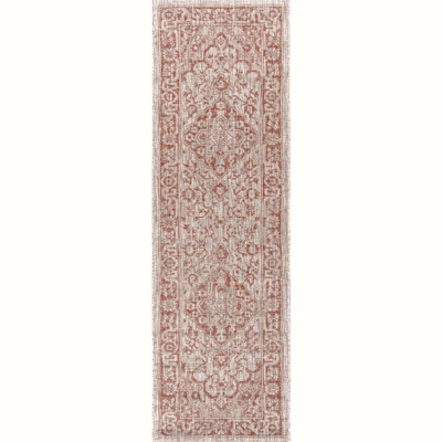 Rozetta Boho Medallion Textured Weave Indoor/Outdoor Area Rug - JONATHAN Y 1 Rozetta Boho Medallion Textured Weave Indoor/Outdoor Area Rug - JONATHAN Y