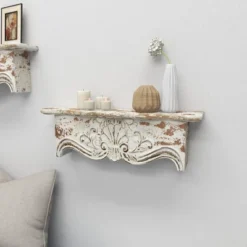 28" X 9" Rustic Fir Wood Wall Shelf - Olivia & May 29 28" X 9" Rustic Fir Wood Wall Shelf - Olivia & May -Safavieh Outlet Store GUEST cca98188 3710 4408 bb5d 25fa0f0d945c
