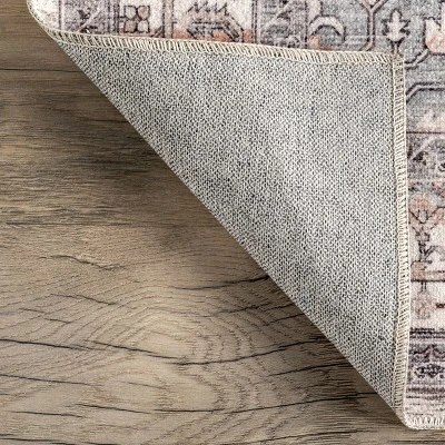 NuLOOM Lorrie Medallion Machine Washable Area Rug 6 NuLOOM Lorrie Medallion Machine Washable Area Rug - Image 6