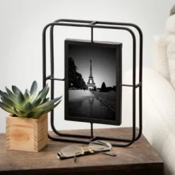 Sullivans Abstract Wire Tabletop Frame 10.25"H Black -Safavieh Outlet Store GUEST ce96d202 da55 4b1d bd74 694aa9c401ae
