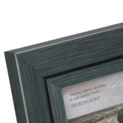 Northlight 9.25" Classical Rectangular 4" X 6" Photo Picture Frame - Gray And Black -Safavieh Outlet Store GUEST cf1eaa5e 7614 4ae1 96bf 325263561b93