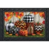 Briarwood Lane Patterned Pumpkins Autumn Doormat Leaves Indoor Ou