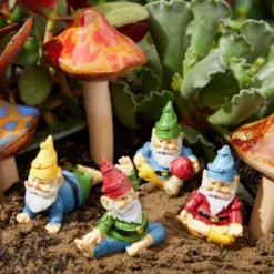 Juvale 4 Pieces Mini Garden Gnomes, Outdoor Fairy Miniature Statue Accessories Set, Decorations In Funny Poses, Yard Ornaments For Yoga Gifts, Planter 9 Juvale 4 Pieces Mini Garden Gnomes, Outdoor Fairy Miniature Statue Accessories Set, Decorations In Funny Poses, Yard Ornaments For Yoga Gifts, Planter -Safavieh Outlet Store GUEST d2d75484 f306 4f67 80cd 03afad0fe83f
