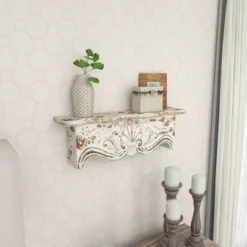 28" X 9" Rustic Fir Wood Wall Shelf - Olivia & May 31 28" X 9" Rustic Fir Wood Wall Shelf - Olivia & May -Safavieh Outlet Store GUEST d36bbdfb b70d 4682 8fd1 304929357c38