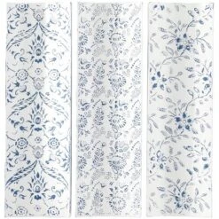 Set Of 3 Metal Floral Wall Decors With Embossed Details White - The Novogratz -Safavieh Outlet Store GUEST d43a8289 313b 45cc a919 d42721d96dac