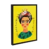 18" X 24" Sylvie Frida Framed Canvas Wall Art By Mia Charro Black - DesignOvation