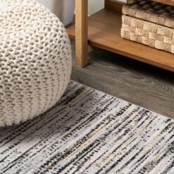 JONATHAN Y Loom Modern Strie' Solid & Striped Indoor Area Rug -Safavieh Outlet Store GUEST d75c0471 624f 40ba a279 8912431e3dff