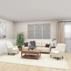 Mango Wood Floral Handmade Intricately Carved Arabesque Wall Decor - Olivia & May -Safavieh Outlet Store GUEST dac10803 a11a 4759 8e2e 74f4a24e1789