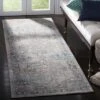 2'6"x7'9" Loomed Medallion Runner Rug Ivory - Safavieh