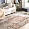NuLOOM Farley Medallion Fringe Area Rug
