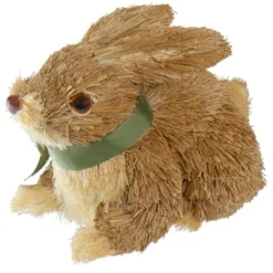 Northlight 8" Brown Sisal Bunny Rabbit Easter Figure -Safavieh Outlet Store GUEST dd01669f 0f47 472c b9f7 bdc50c1d65ff