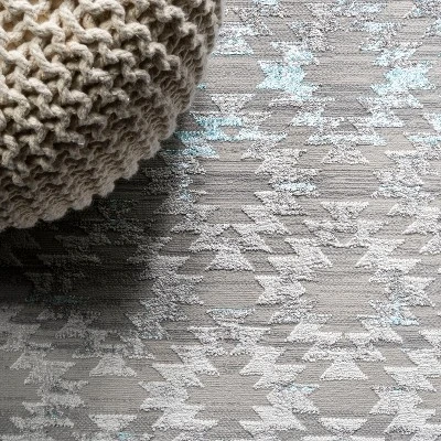 Ancient Faded Trellis Area Rug - JONATHAN Y 5 Ancient Faded Trellis Area Rug - JONATHAN Y - Image 5
