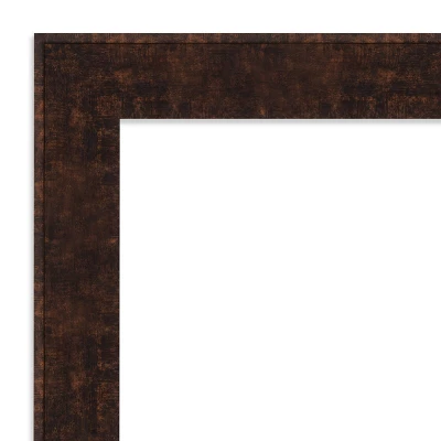 30" X 30" Non-Beveled William Mottled Bronze Narrow Wall Mirror - Amanti Art 2 30" X 30" Non-Beveled William Mottled Bronze Narrow Wall Mirror - Amanti Art - Image 2